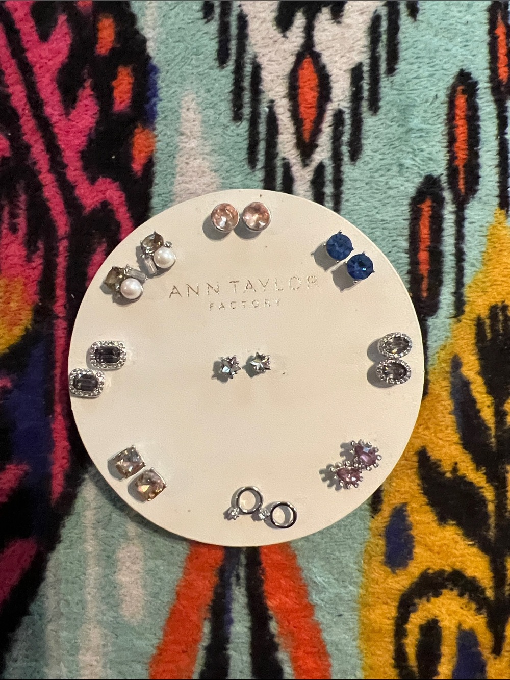 Ann Taylor Factory Mixed Stud Earring Set